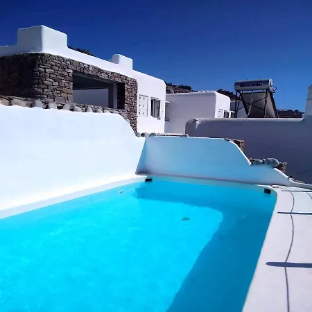 4Bd Blue Dream Mykonos Villa Mykonos Town Exterior photo